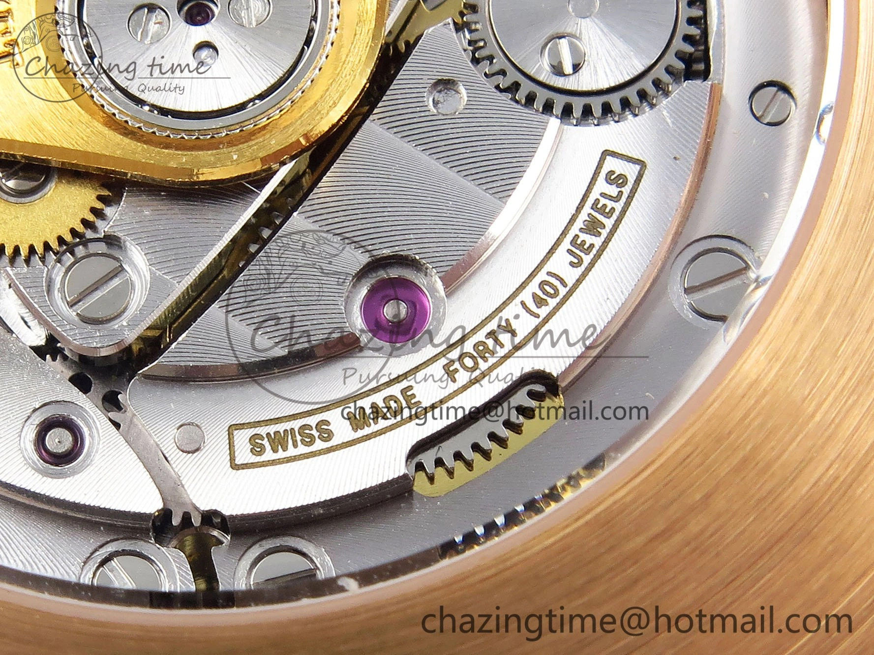 Chic Royal Oak 41mm 15400 Frosted RG IPF 1:1 Best Edition White Textured Dial on RG Bracelet SA3120 Super Clone 4467