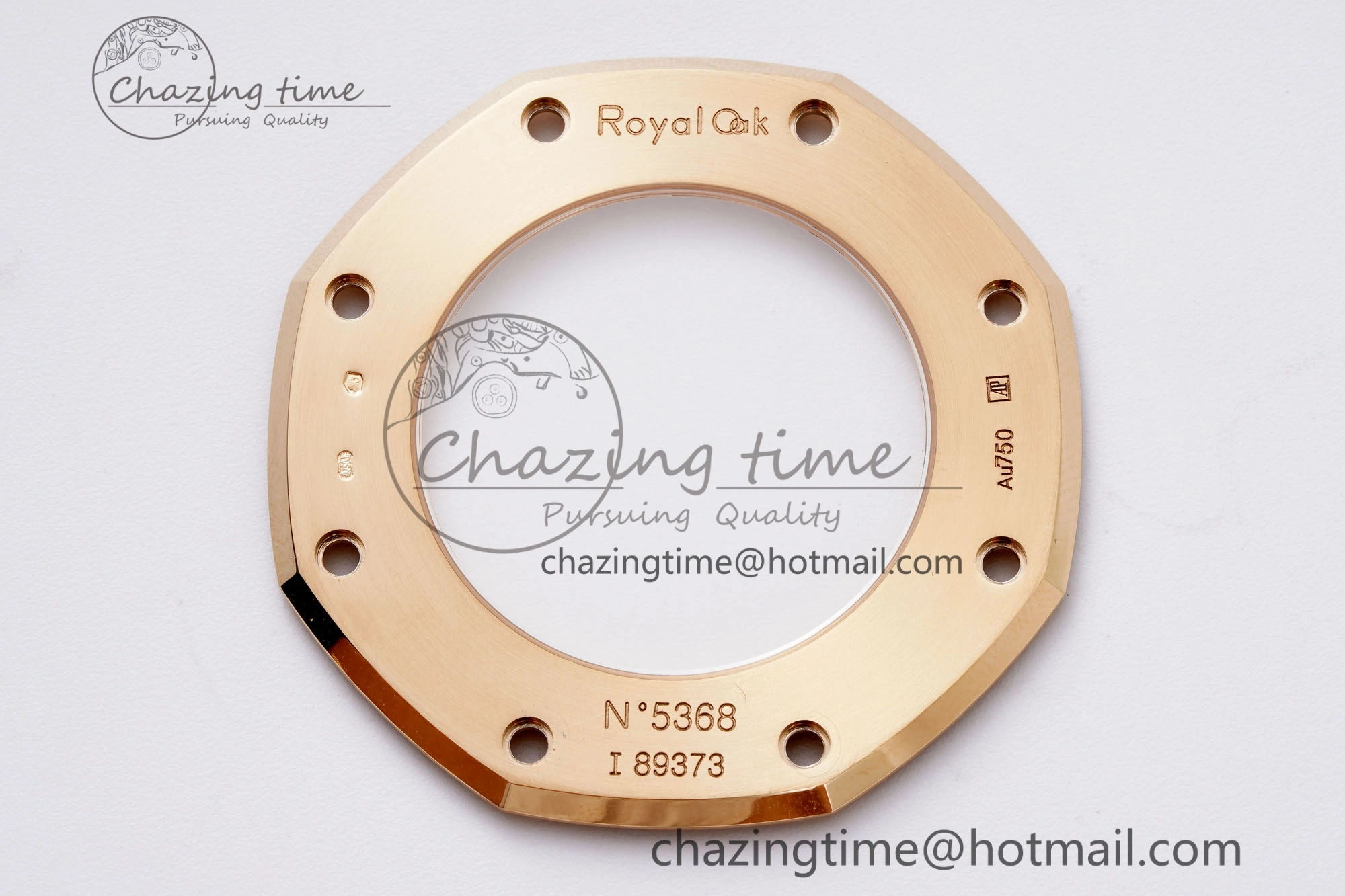 Royal Oak 41mm 15400 RG APSF 1:1 Best Edition Black Textured Dial on RG Bracelet SA3120 Super Clone V Cozy 4591