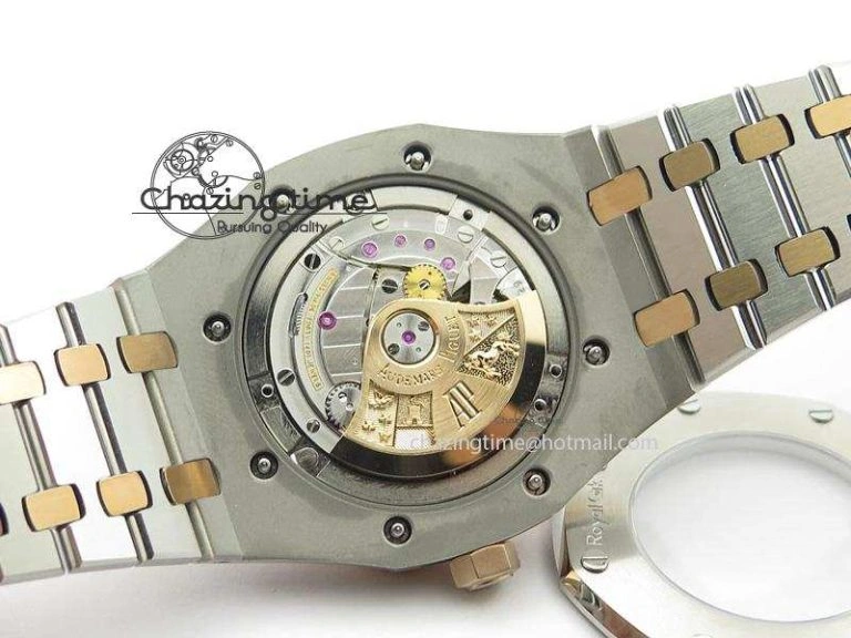 ComfortFit Royal Oak 41mm 15400 RG Bezel JF 1:1 Best Edition Silver Dial On SS RG Bracelet A 5084