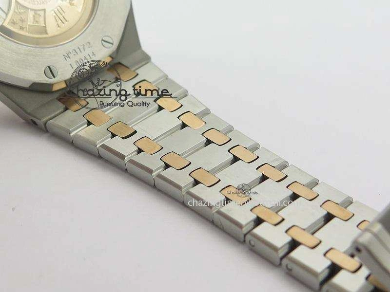 ComfortFit Royal Oak 41mm 15400 RG Bezel JF 1:1 Best Edition Silver Dial On SS RG Bracelet A 5084