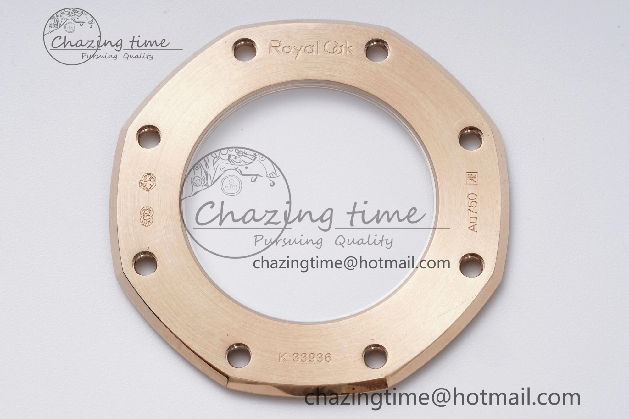 Royal Oak 41mm 15400 RG IPF 1:1 Best Edition White Textured Dial on RG Bracelet SA3120 Super Clone OdorResistant 4685