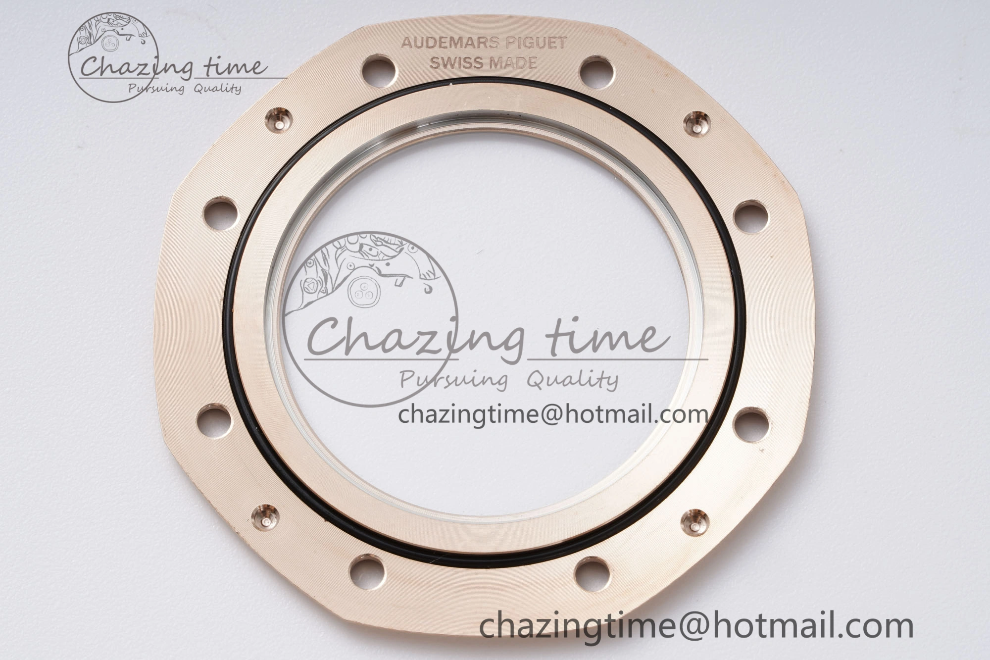 Royal Oak 41mm 15400 RG IPF 1:1 Best Edition White Textured Dial on RG Bracelet SA3120 Super Clone OdorResistant 4685