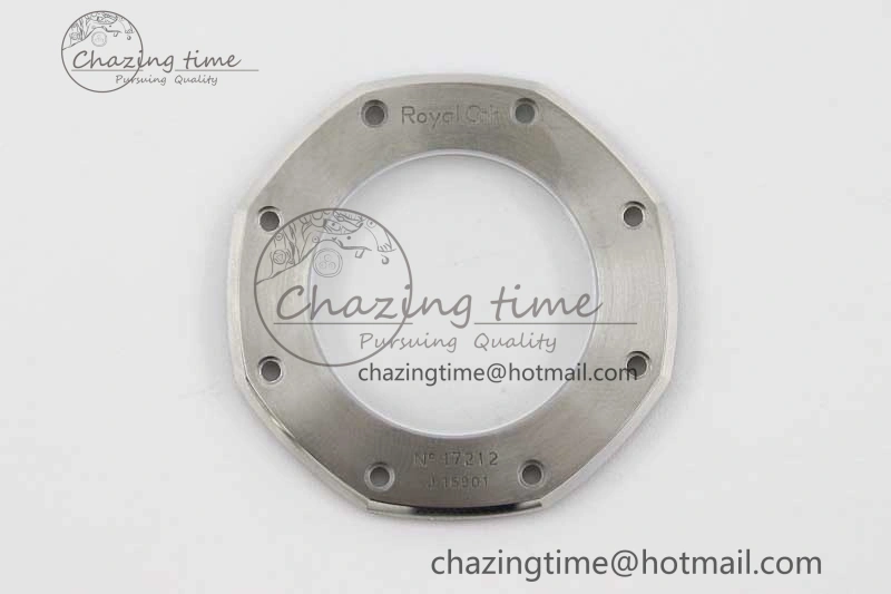 Royal Oak 41mm 15400 SS APSF 1:1 Best Edition Black Textured Dial on SS Bracelet A3120 Super Clone Supportive 4780