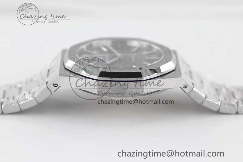 Royal Oak 41mm 15400 SS APSF 1:1 Best Edition Gray Textured Dial on SS Bracelet A3120 Super Clone Reliable 4777