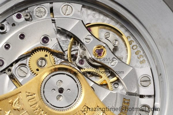 Cozy Royal Oak 41mm 15400 SS APSF 1:1 Best Edition White Textured Dial on SS Bracelet A3120 Super Clone V 4729
