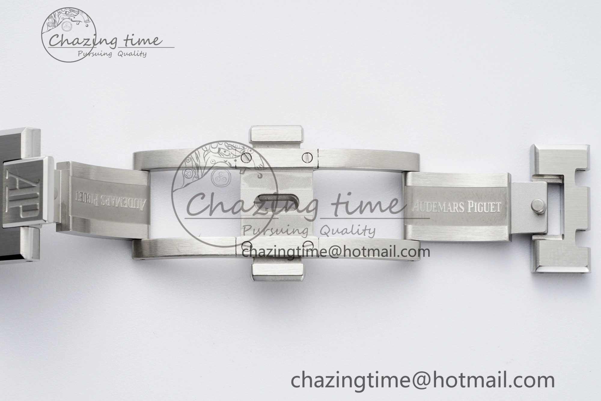 Cozy Royal Oak 41mm 15400 SS APSF 1:1 Best Edition White Textured Dial on SS Bracelet A3120 Super Clone V 4729
