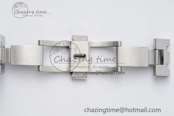 Cozy Royal Oak 41mm 15400 SS APSF 1:1 Best Edition White Textured Dial on SS Bracelet A3120 Super Clone V 4729