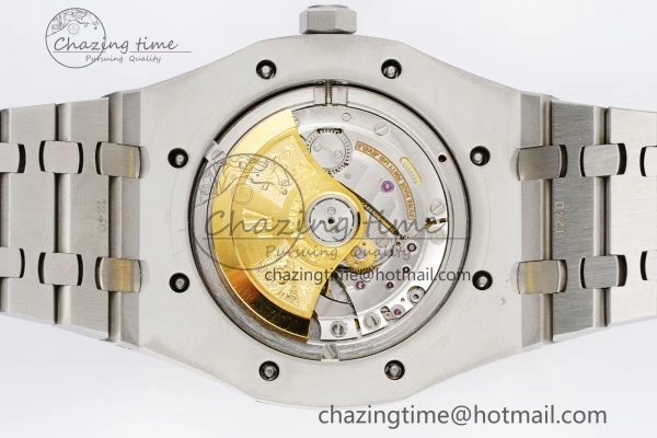 Royal Oak 41mm 15400 SS IPF 1:1 Best Edition Gray Textured Dial on SS Bracelet SA3120 Super Clone GoodFit 4666