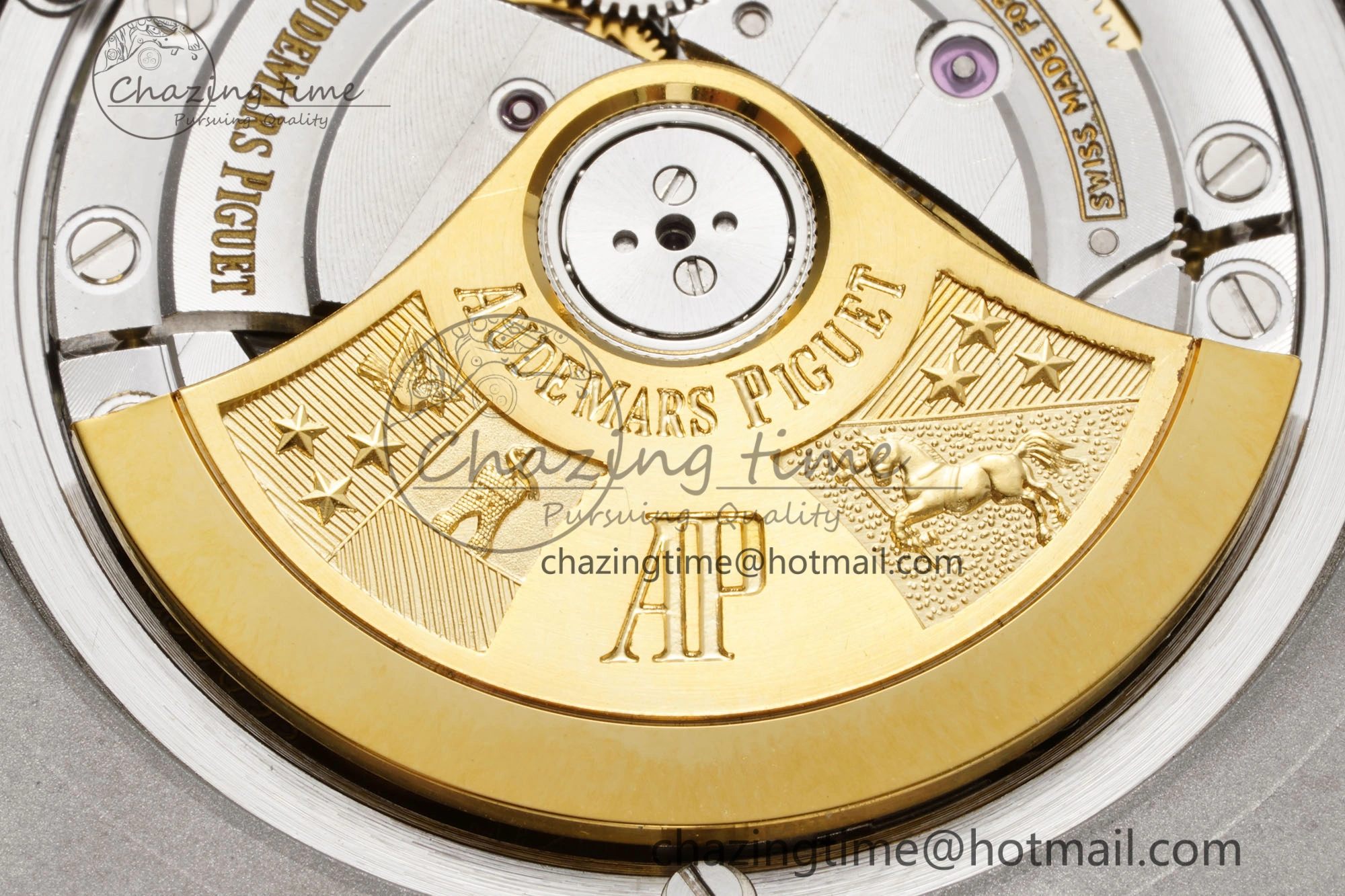 Royal Oak 41mm 15400 SS IPF 1:1 Best Edition Gray Textured Dial on SS Bracelet SA3120 Super Clone GoodFit 4666