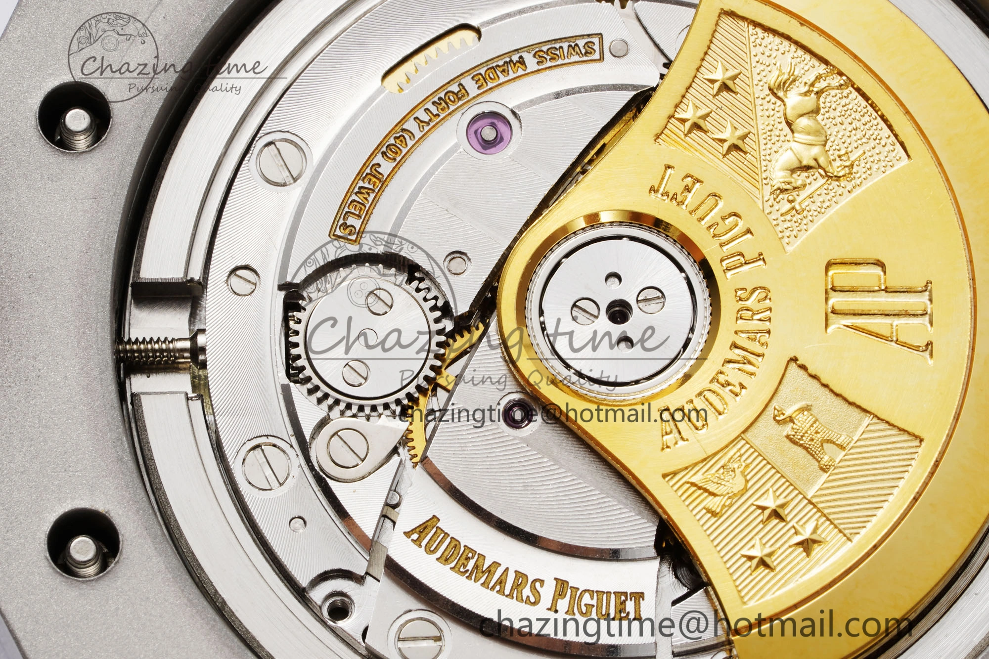 Royal Oak 41mm 15400 SS IPF 1:1 Best Edition Gray Textured Dial on SS Bracelet SA3120 Super Clone GoodFit 4666