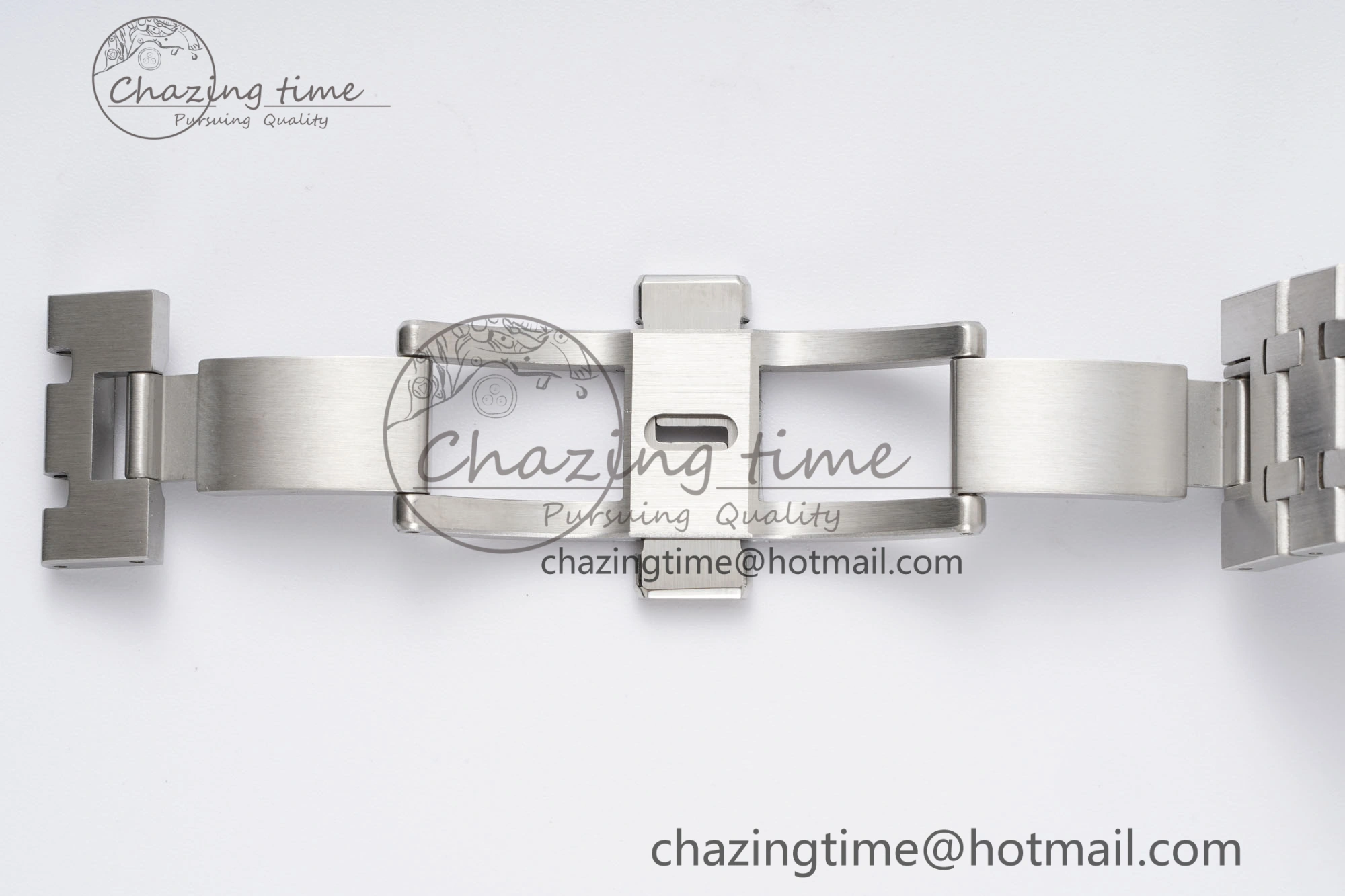 Royal Oak 41mm 15400 SS IPF 1:1 Best Edition Gray Textured Dial on SS Bracelet SA3120 Super Clone GoodFit 4666