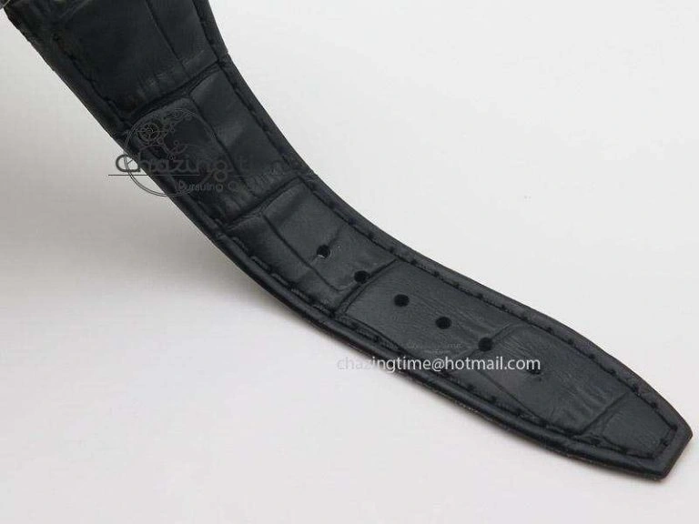 Royal Oak 41mm 15400 SS JF 1:1 Best Edition Black Dial On Black Leather Strap A Snug 5106