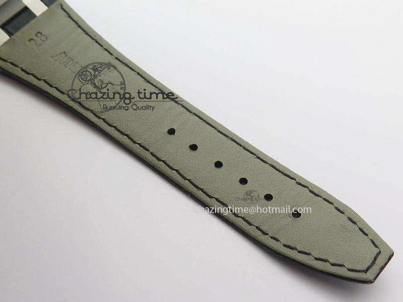 Royal Oak 41mm 15400 SS JF 1:1 Best Edition Black Dial On Black Leather Strap A Snug 5106