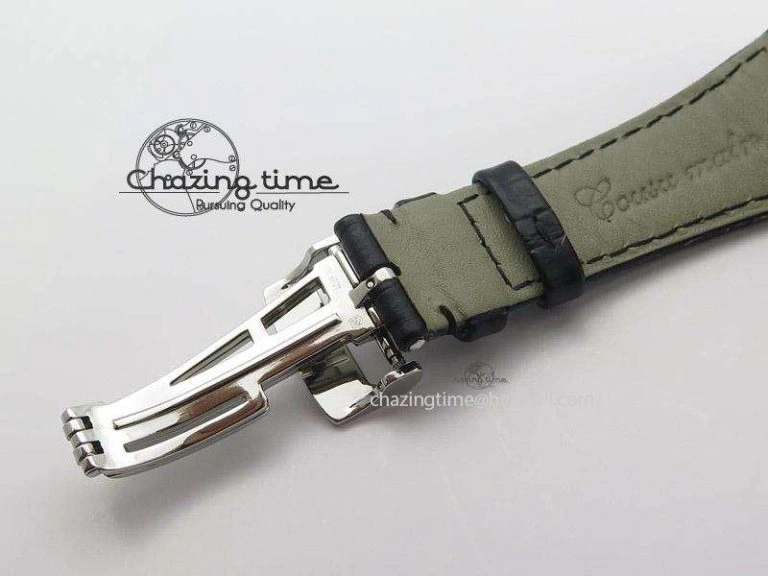 Royal Oak 41mm 15400 SS JF 1:1 Best Edition Black Dial On Black Leather Strap A Snug 5106
