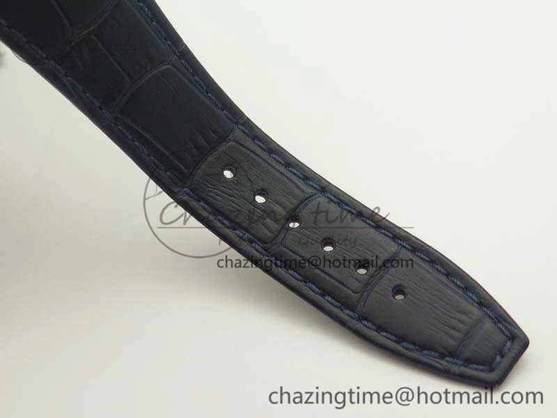 MultiPurpose Royal Oak 41mm 15400 SS JF 1:1 Best Edition Blue Textured Dial On Blue Leather Strap A3120 V 4966