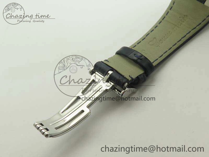 MultiPurpose Royal Oak 41mm 15400 SS JF 1:1 Best Edition Blue Textured Dial On Blue Leather Strap A3120 V 4966