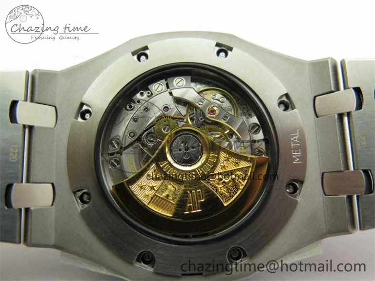 Sophisticated Royal Oak 41mm 15400 SS RSF 1:1 Best Edition Black Textured Dial on SS Bracelet A3120 Super Clone 4792