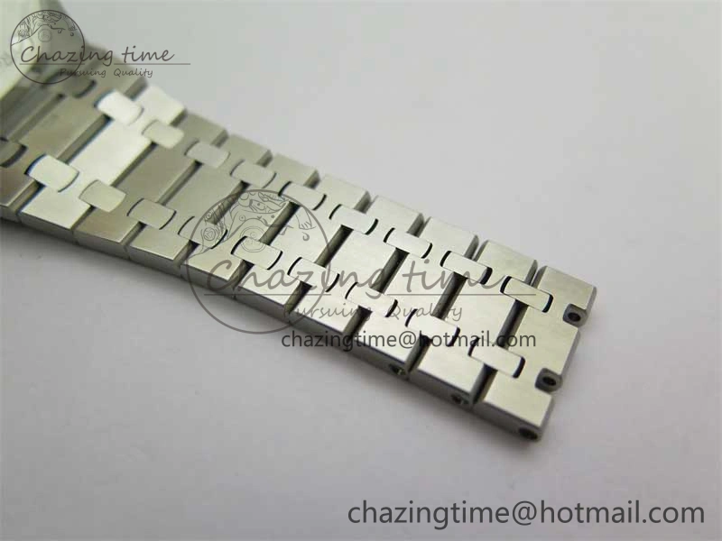 Sustainable Royal Oak 41mm 15400 SS RSF 1:1 Best Edition Gray Textured Dial on SS Bracelet A3120 Super Clone 4795