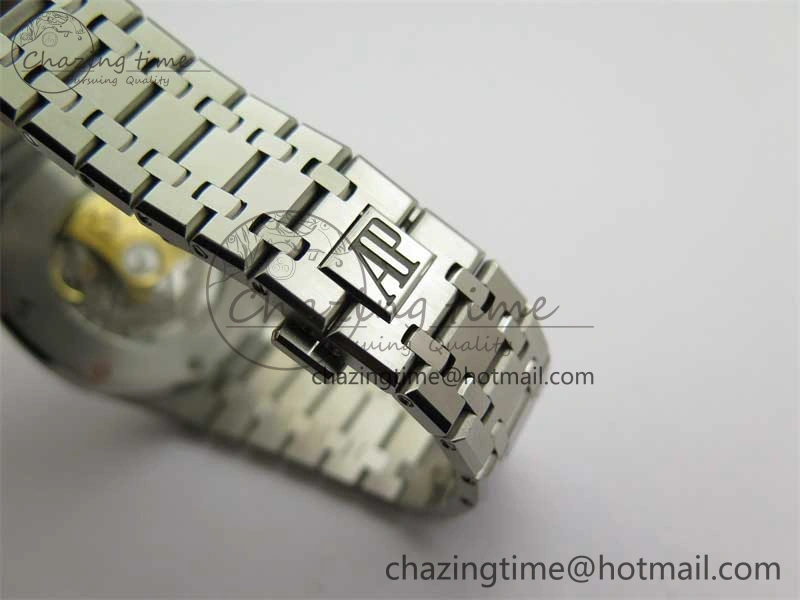 Sustainable Royal Oak 41mm 15400 SS RSF 1:1 Best Edition Gray Textured Dial on SS Bracelet A3120 Super Clone 4795