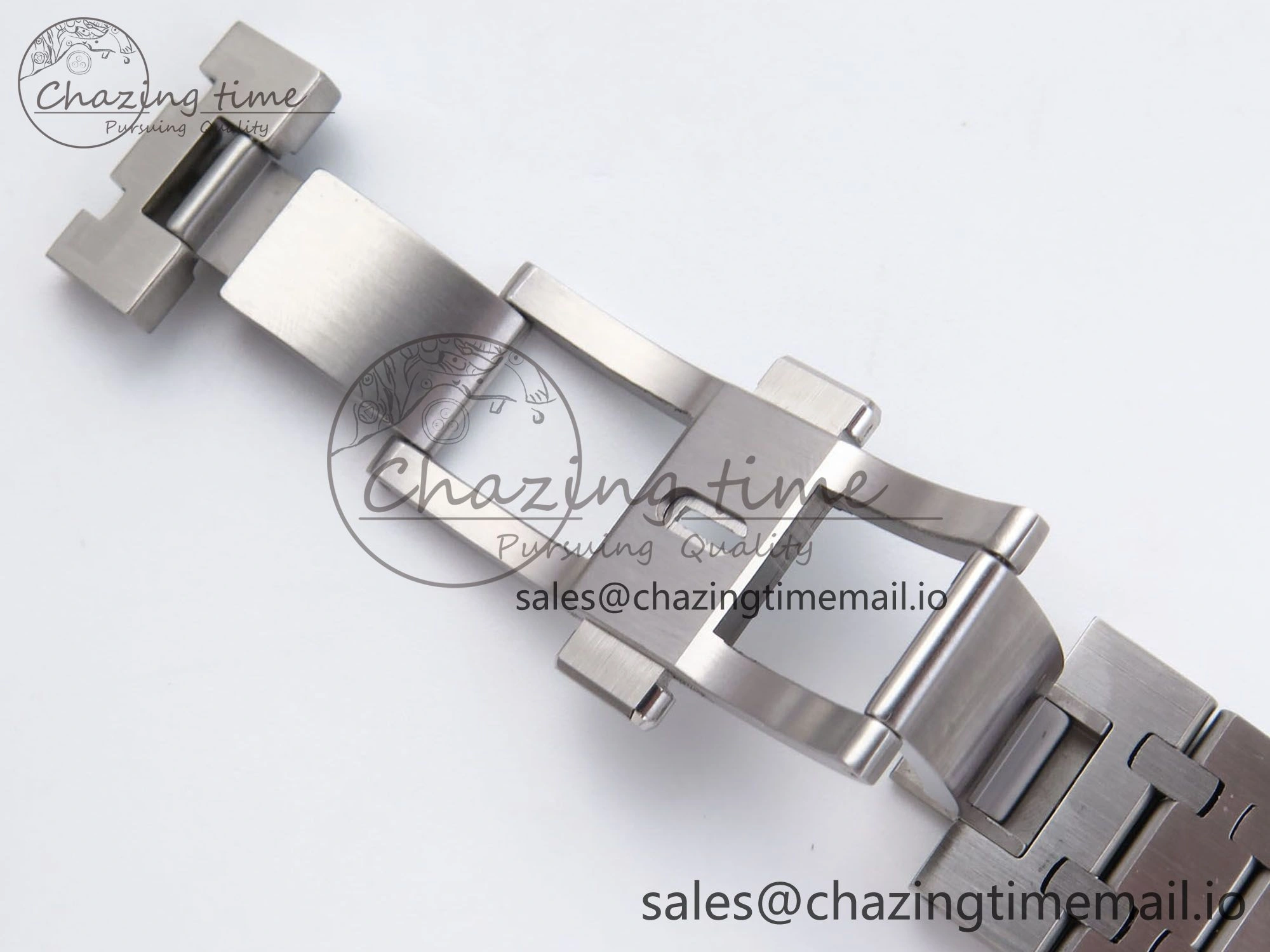 Royal Oak 41mm 15400 SS TKF 1:1 Best Edition Black Dial on SS Bracelet SA4302 Super Clone UrbanStyle 4304