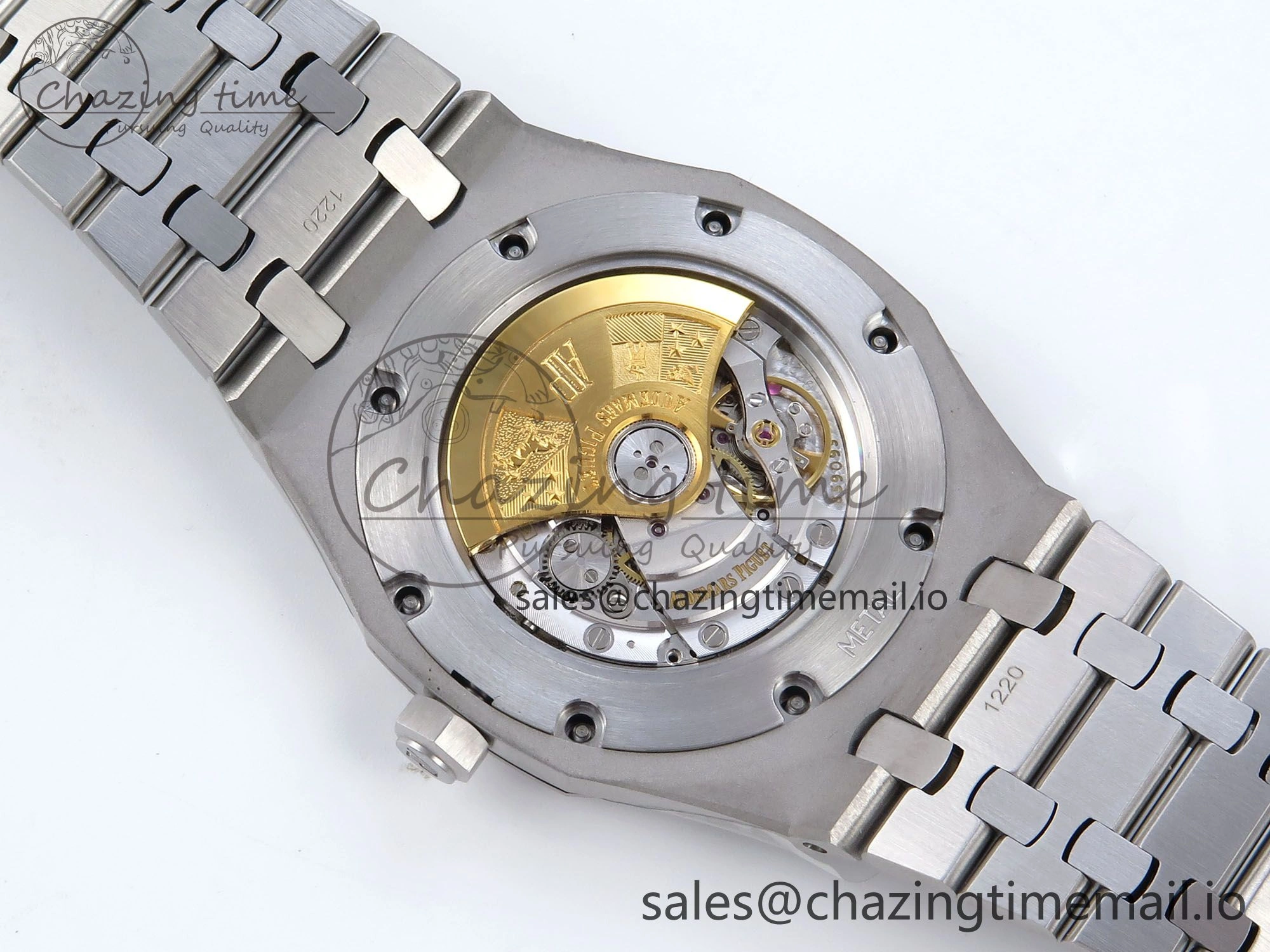 Royal Oak 41mm 15400 SS TKF 1:1 Best Edition White Dial on SS Bracelet SA4302 Super Clone FreshLook 4303