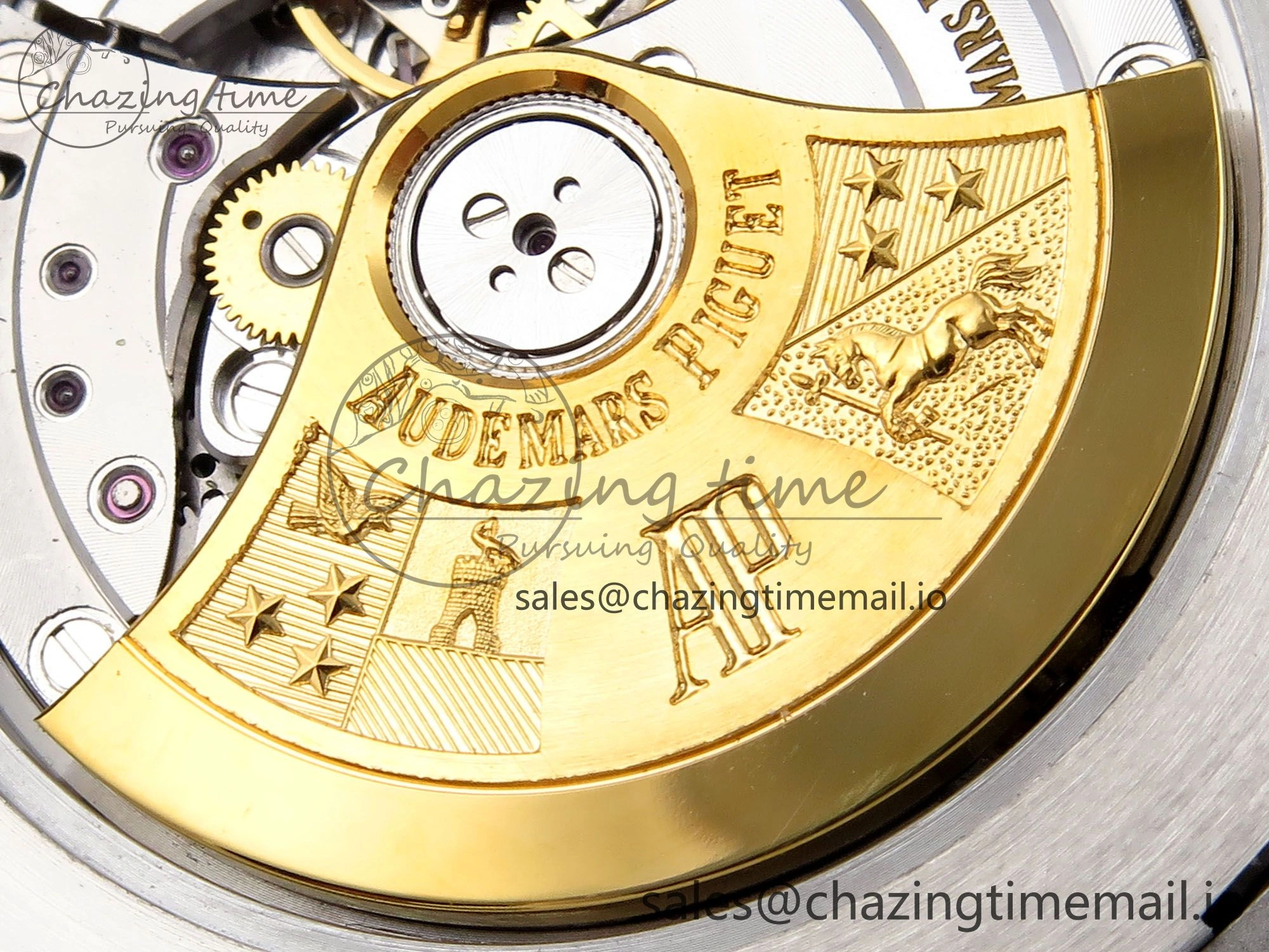 Royal Oak 41mm 15400 SS TKF 1:1 Best Edition White Dial on SS Bracelet SA4302 Super Clone FreshLook 4303