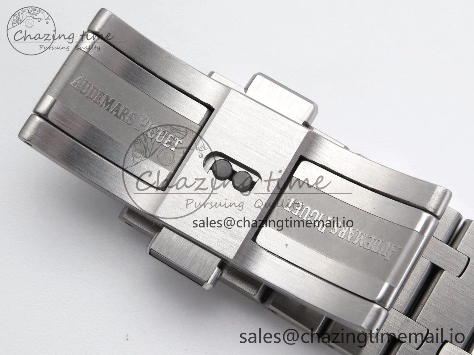 Royal Oak 41mm 15400 SS TKF 1:1 Best Edition White Dial on SS Bracelet SA4302 Super Clone FreshLook 4303