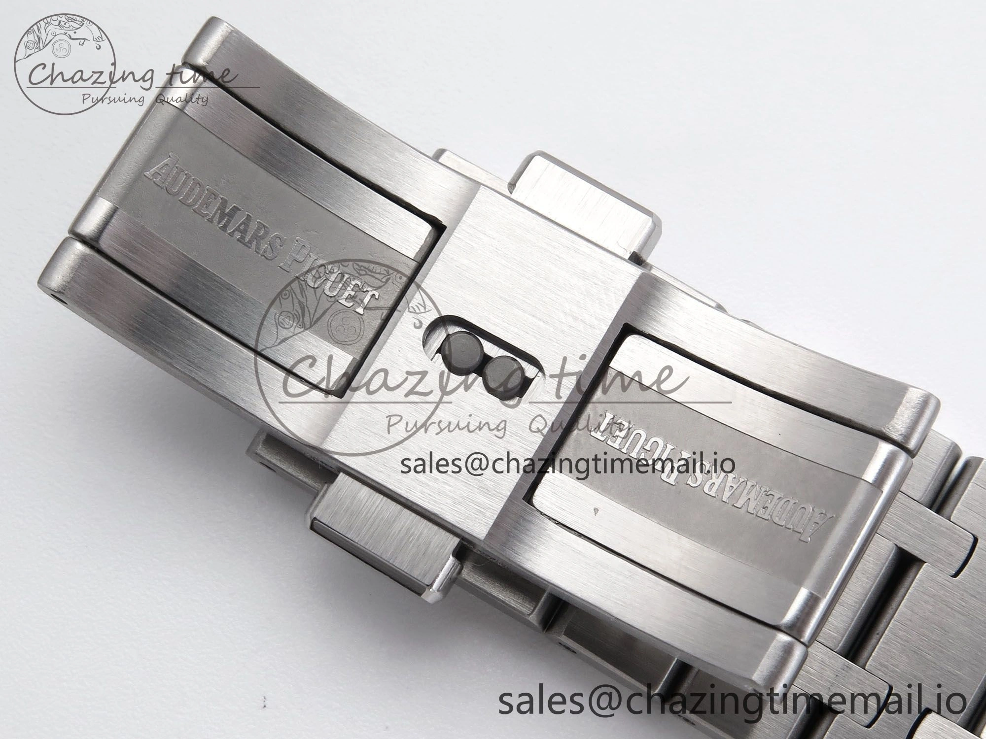 Royal Oak 41mm 15400 SS TKF 1:1 Best Edition White Dial on SS Bracelet SA4302 Super Clone FreshLook 4303