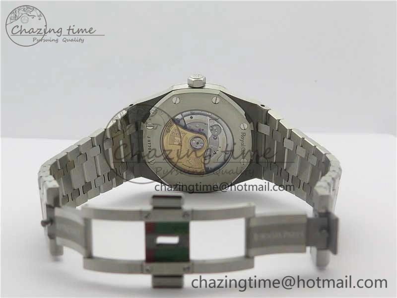 Resilient Royal Oak 41mm 15400 SS ZF 1:1 Best Edition Gray Textured Dial on SS Bracelet A3120 (Free Box) 4862