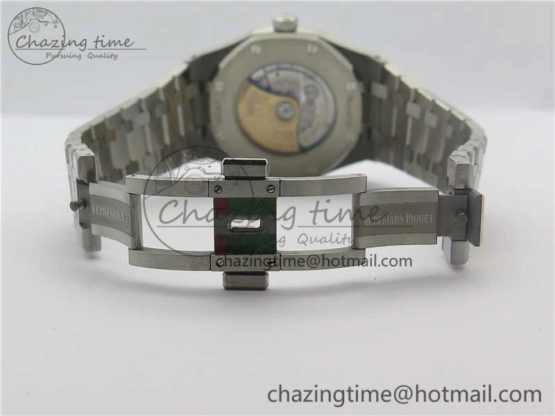 Resilient Royal Oak 41mm 15400 SS ZF 1:1 Best Edition Gray Textured Dial on SS Bracelet A3120 (Free Box) 4862
