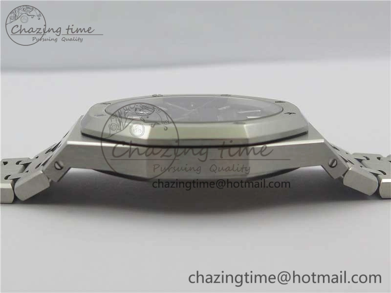 Resilient Royal Oak 41mm 15400 SS ZF 1:1 Best Edition Gray Textured Dial on SS Bracelet A3120 (Free Box) 4862