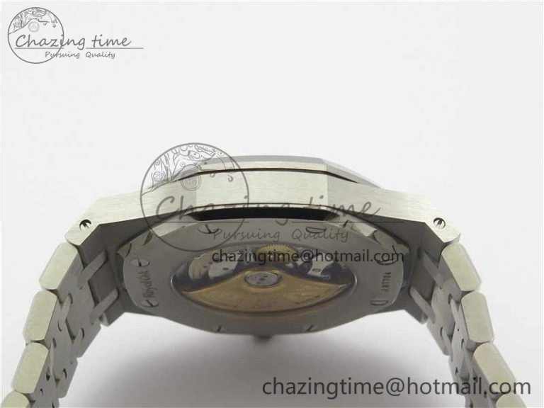 Resilient Royal Oak 41mm 15400 SS ZF 1:1 Best Edition Gray Textured Dial on SS Bracelet A3120 (Free Box) 4862