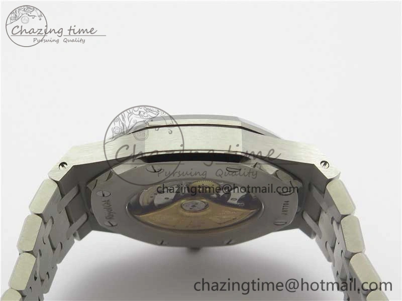 Resilient Royal Oak 41mm 15400 SS ZF 1:1 Best Edition Gray Textured Dial on SS Bracelet A3120 (Free Box) 4862