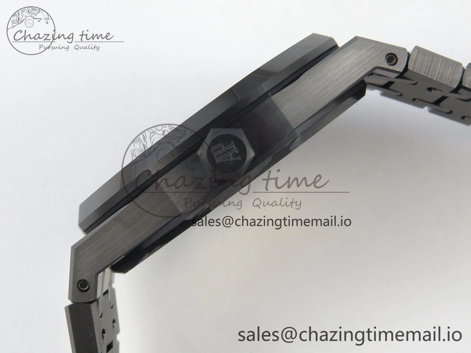 Royal Oak 41mm 15500 APSF 1:1 Best Edition Black Dial on Black Ceramic Bracelet SA4302 Super Clone Durable 4234