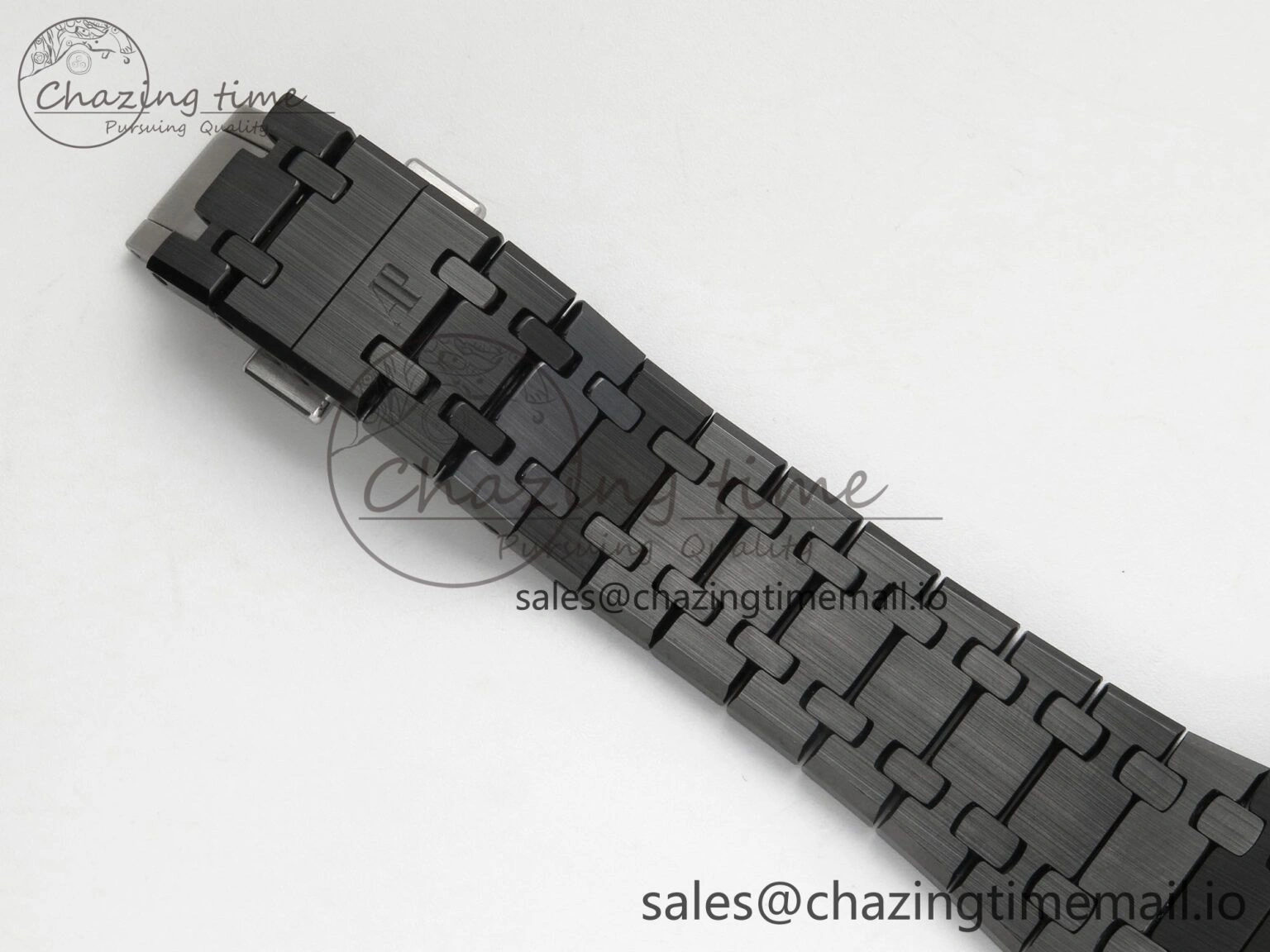 Royal Oak 41mm 15500 APSF 1:1 Best Edition Black Dial on Black Ceramic Bracelet SA4302 Super Clone Durable 4234