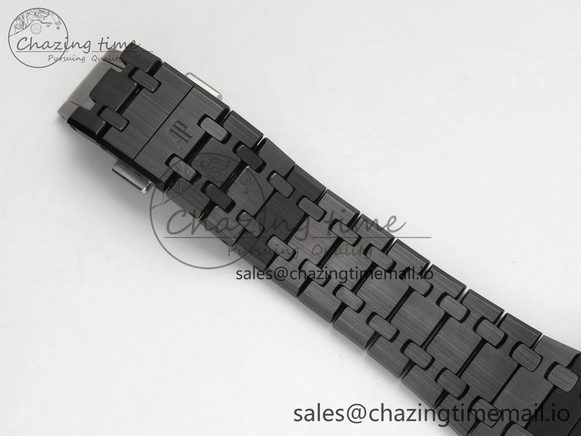 Royal Oak 41mm 15500 APSF 1:1 Best Edition Black Dial on Black Ceramic Bracelet SA4302 Super Clone Durable 4234