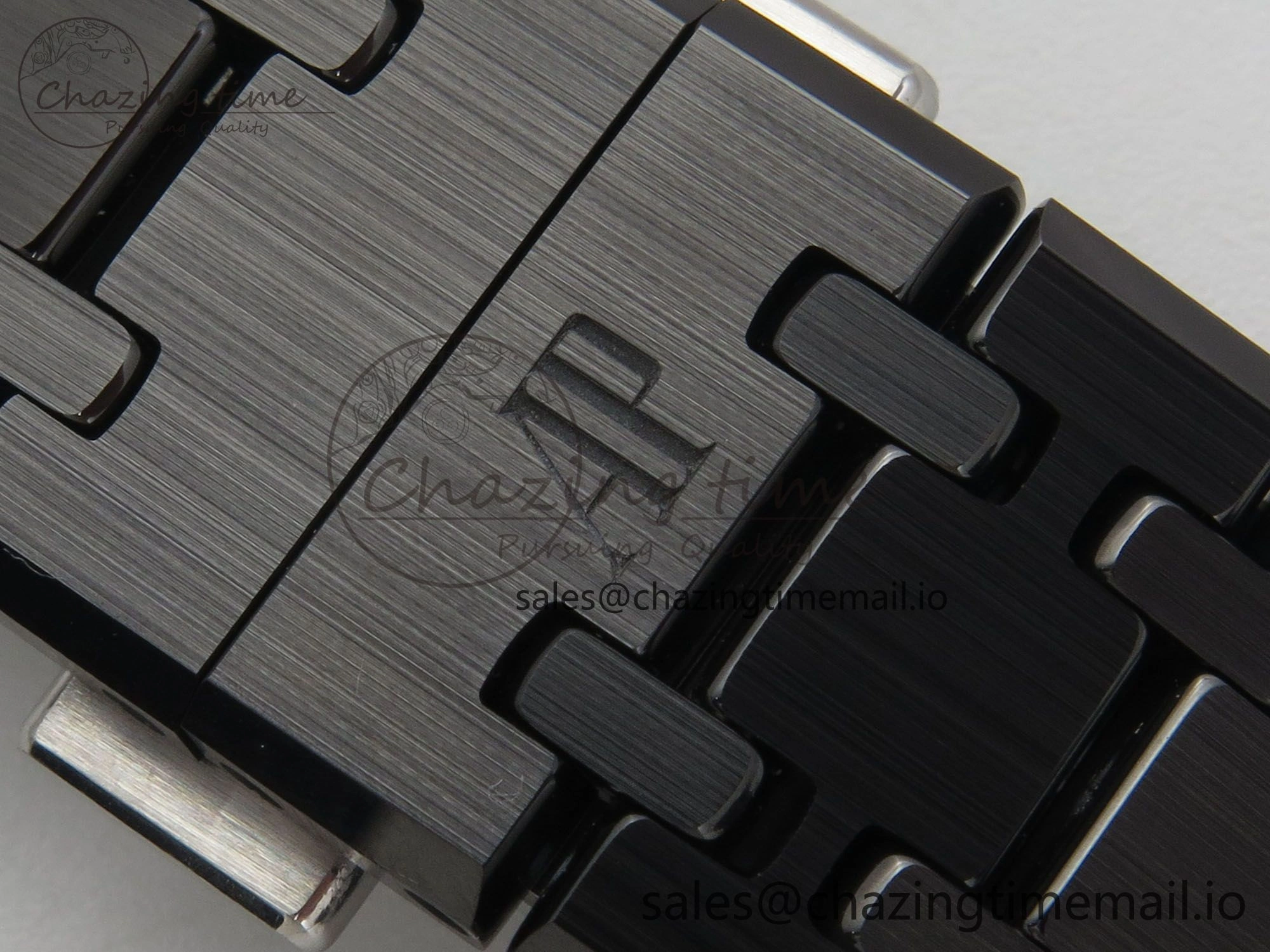 Royal Oak 41mm 15500 APSF 1:1 Best Edition Black Dial on Black Ceramic Bracelet SA4302 Super Clone Durable 4234