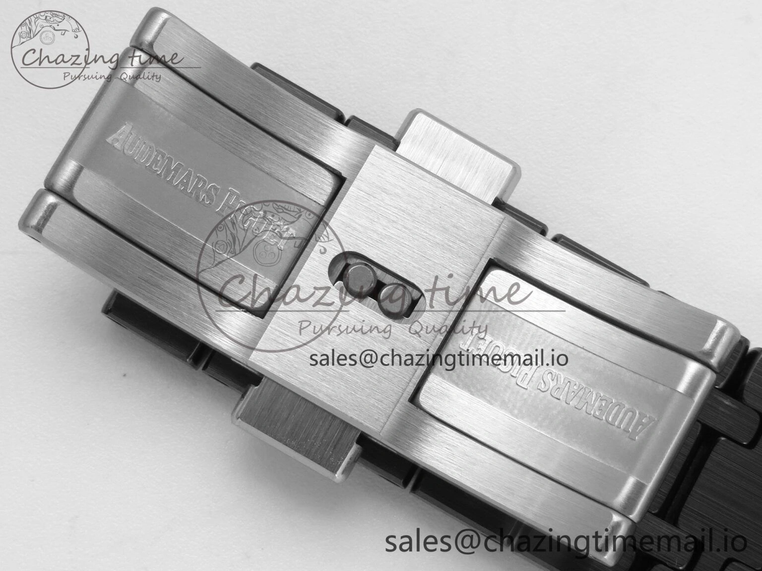 Royal Oak 41mm 15500 APSF 1:1 Best Edition Black Dial on Black Ceramic Bracelet SA4302 Super Clone Durable 4234