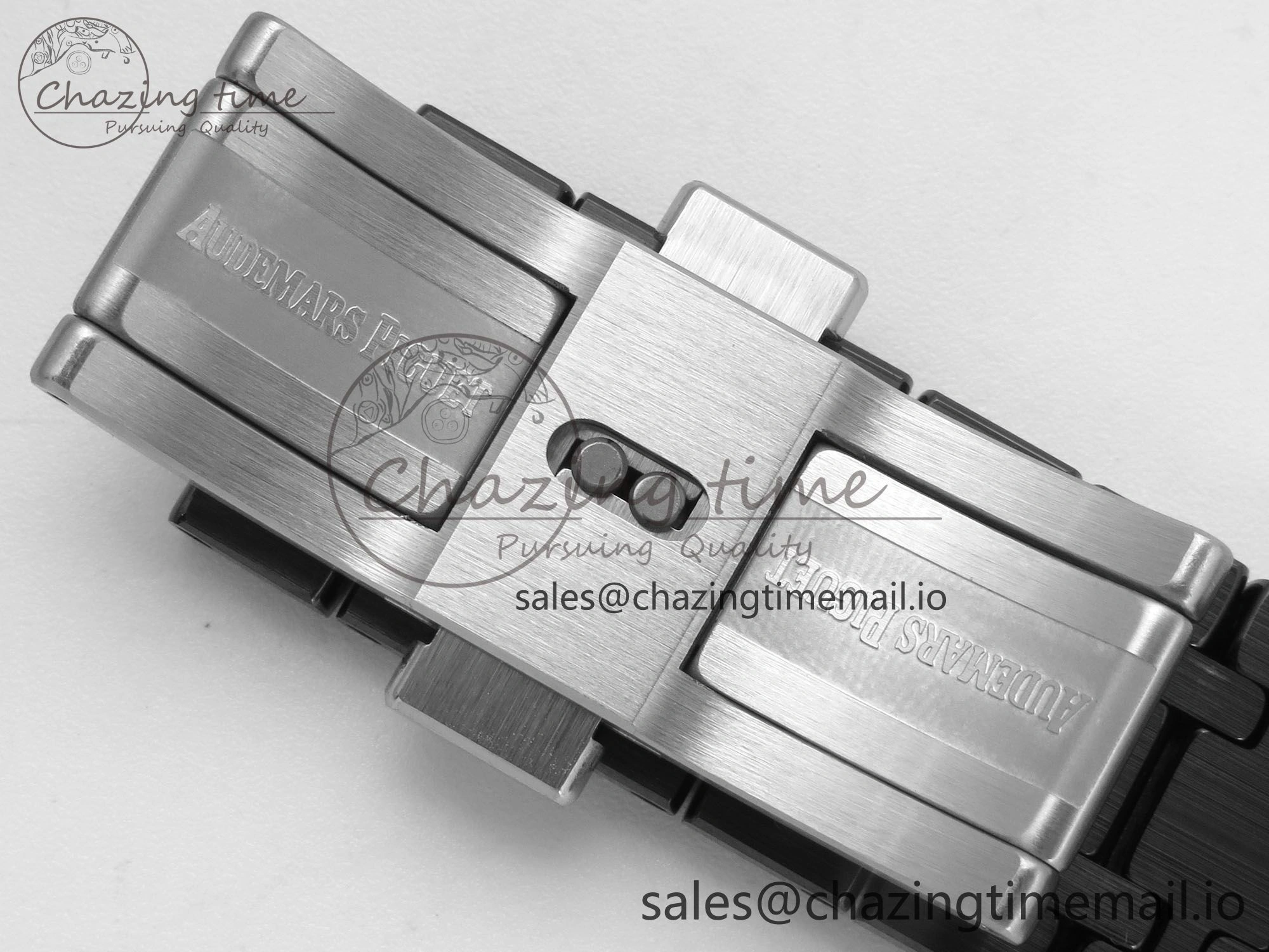 Royal Oak 41mm 15500 APSF 1:1 Best Edition Black Dial on Black Ceramic Bracelet SA4302 Super Clone Durable 4234