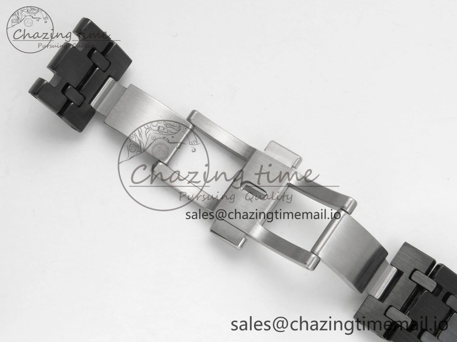Royal Oak 41mm 15500 APSF 1:1 Best Edition Black Dial on Black Ceramic Bracelet SA4302 Super Clone Durable 4234