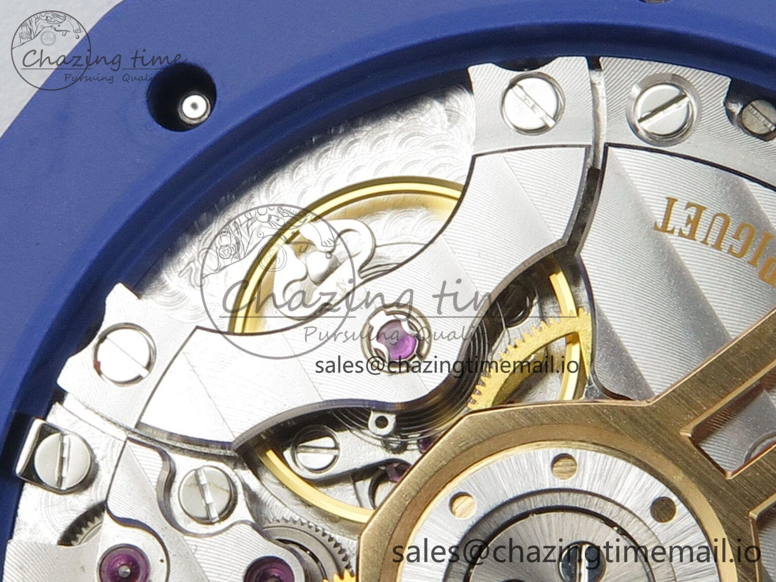 Royal Oak 41mm 15500 APSF 1:1 Best Edition White Dial on Blue Ceramic Bracelet SA4302 Super Clone EyeCatching 4232