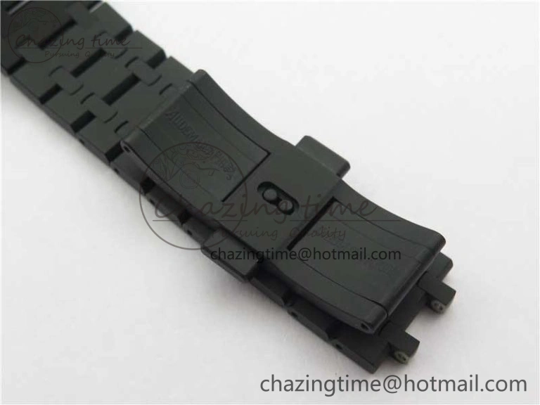 AllSeason Royal Oak 41mm 15500 DLC ZF 1:1 Best Edition Blue Textured Dial on SS Bracelet A4302 V2(Free Box) 4817
