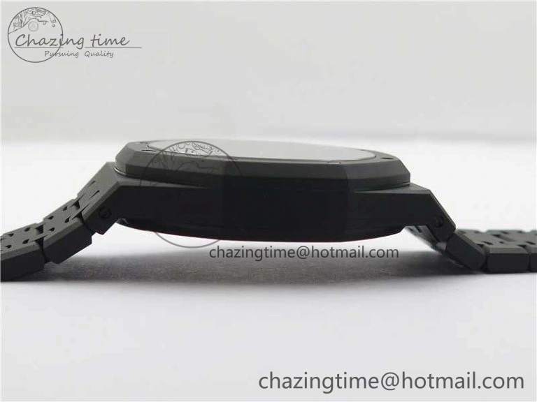 Royal Oak 41mm 15500 DLC ZF 1:1 Best Edition White Textured Dial on SS Bracelet A4302 V2(Free Box) FashionForward 4820
