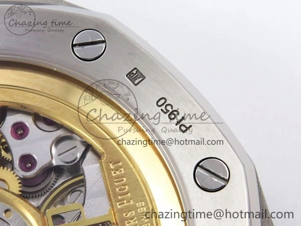 Royal Oak 41mm 15500 Frosted SS APSF 1:1 Best Edition Black Textured Dial on SS Bracelet SA4302 Super Clone Sporty 4435