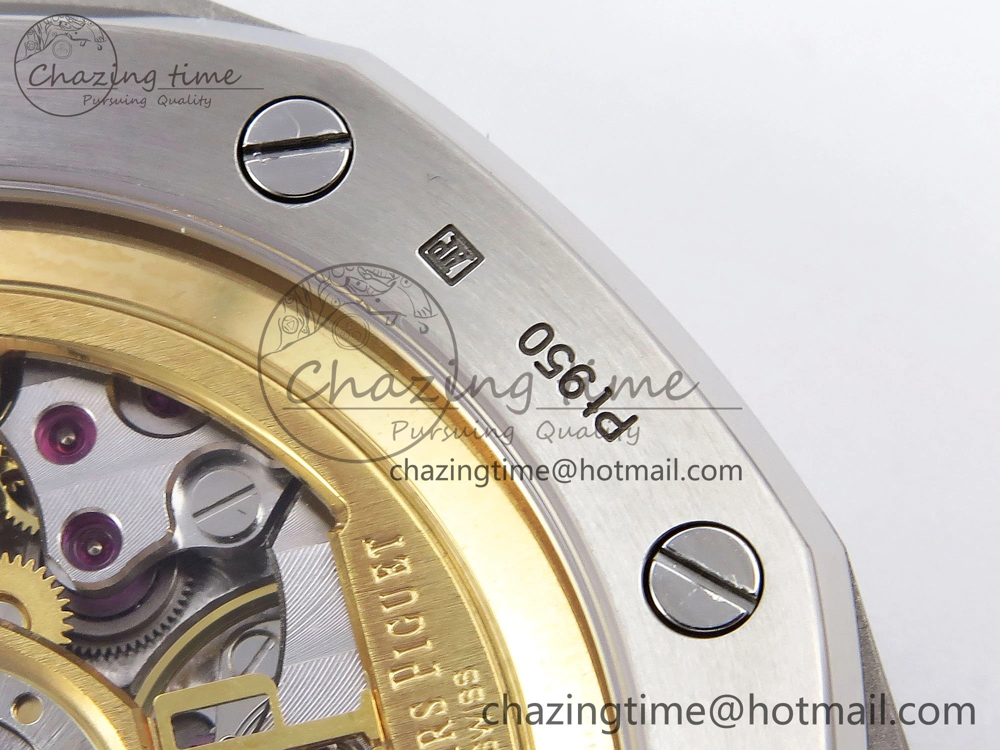 FlexibleFit Royal Oak 41mm 15500 Frosted SS APSF 1:1 Best Edition Gray Textured Dial on SS Bracelet SA4302 Super Clone 4434