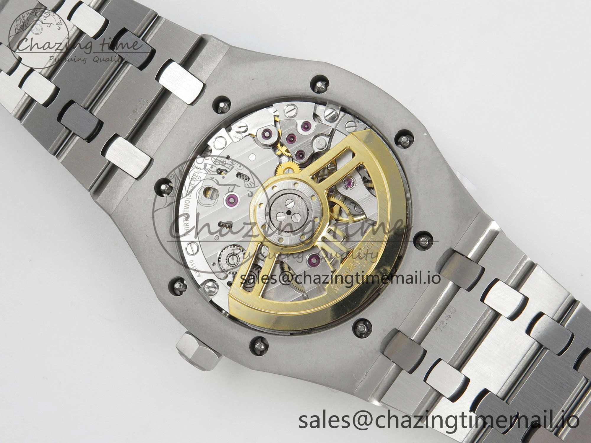 Royal Oak 41mm 15500 KAWS SS IPF 1:1 Best Edition XX Dial on SS Bracelet SA4302 Super Clone Modern 4230