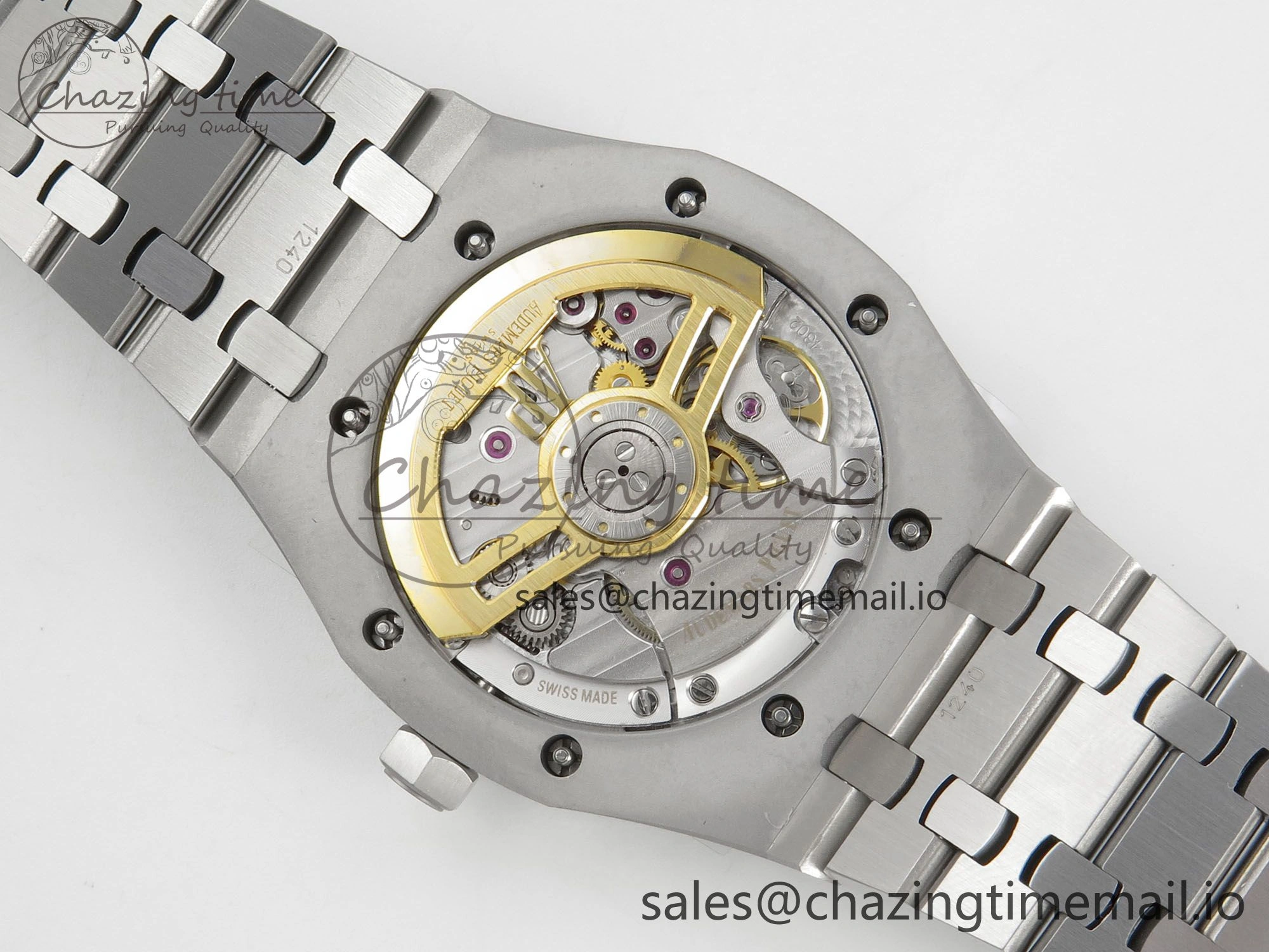 Royal Oak 41mm 15500 KAWS SS IPF 1:1 Best Edition XX Dial on SS Bracelet SA4302 Super Clone Modern 4230