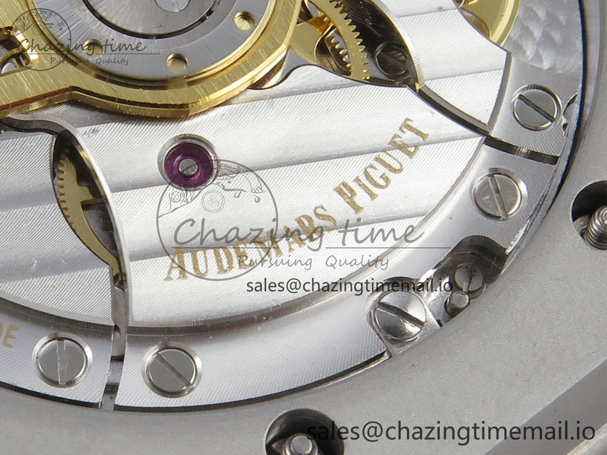 Royal Oak 41mm 15500 KAWS SS IPF 1:1 Best Edition XX Dial on SS Bracelet SA4302 Super Clone Modern 4230