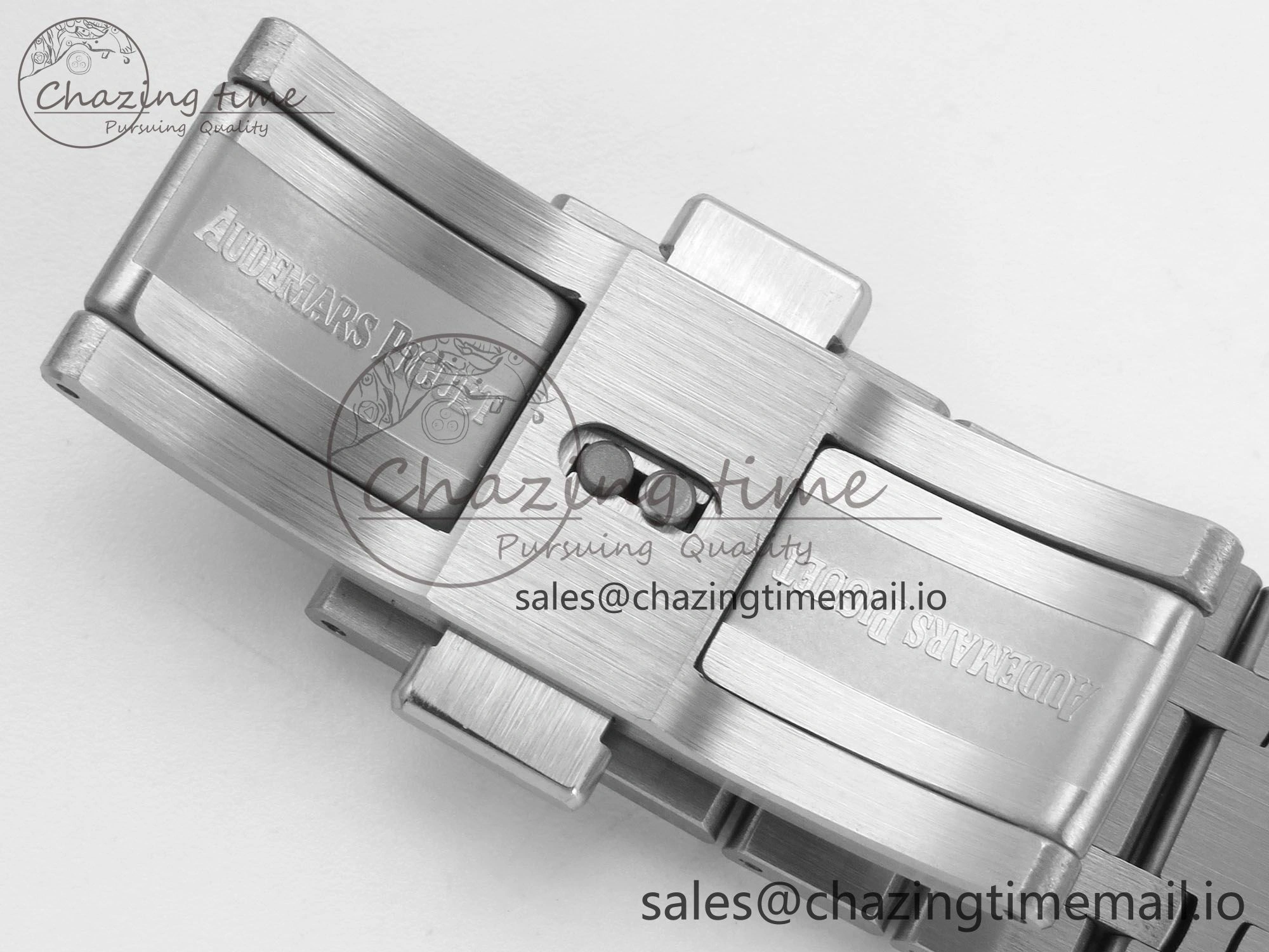 Royal Oak 41mm 15500 KAWS SS IPF 1:1 Best Edition XX Dial on SS Bracelet SA4302 Super Clone Modern 4230
