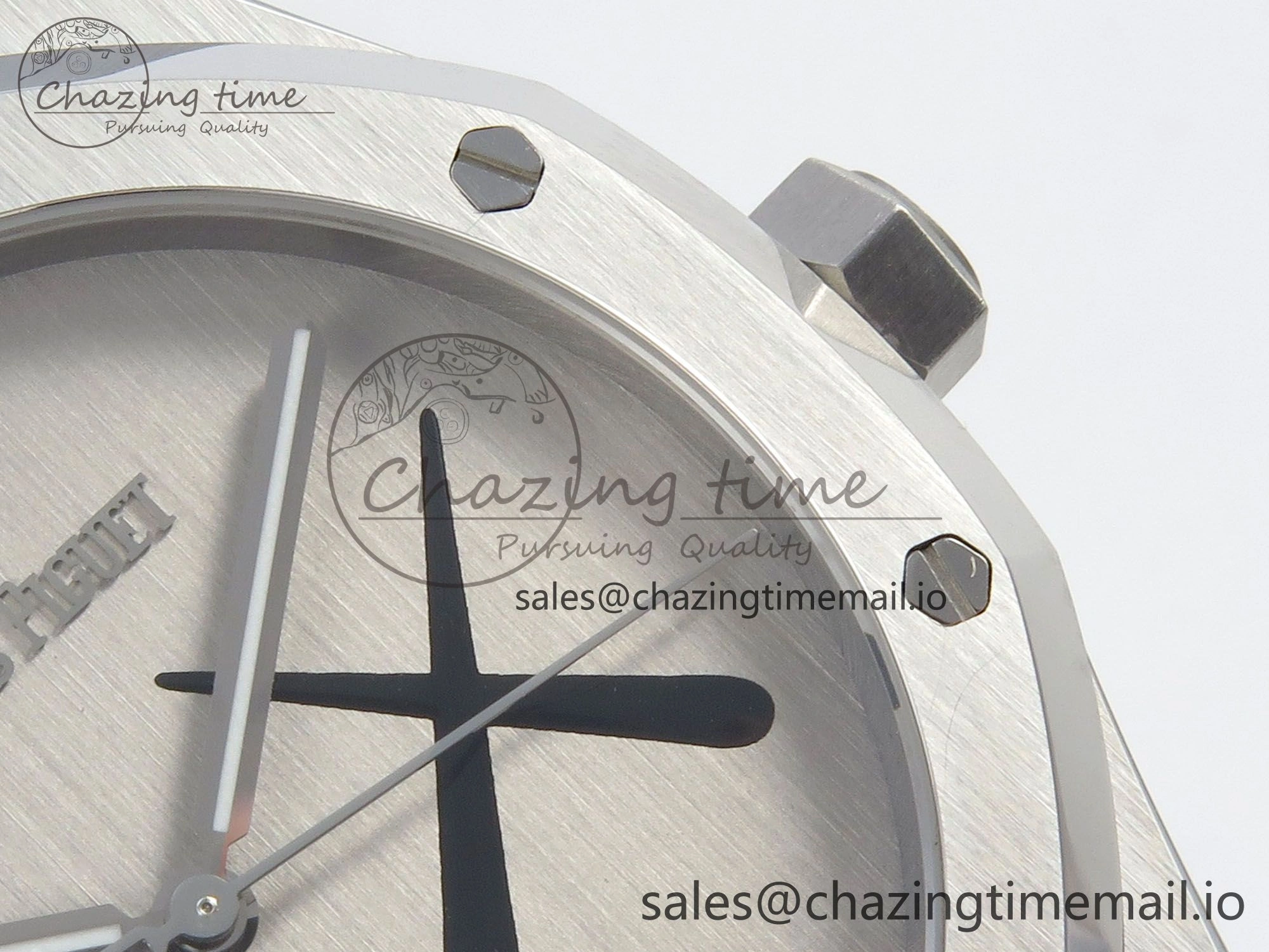 Royal Oak 41mm 15500 KAWS SS IPF 1:1 Best Edition XX Dial on SS Bracelet SA4302 Super Clone Modern 4230